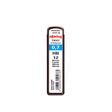 ไส้ดินสอกด 2B rotring ขนาด 0.7มม._1